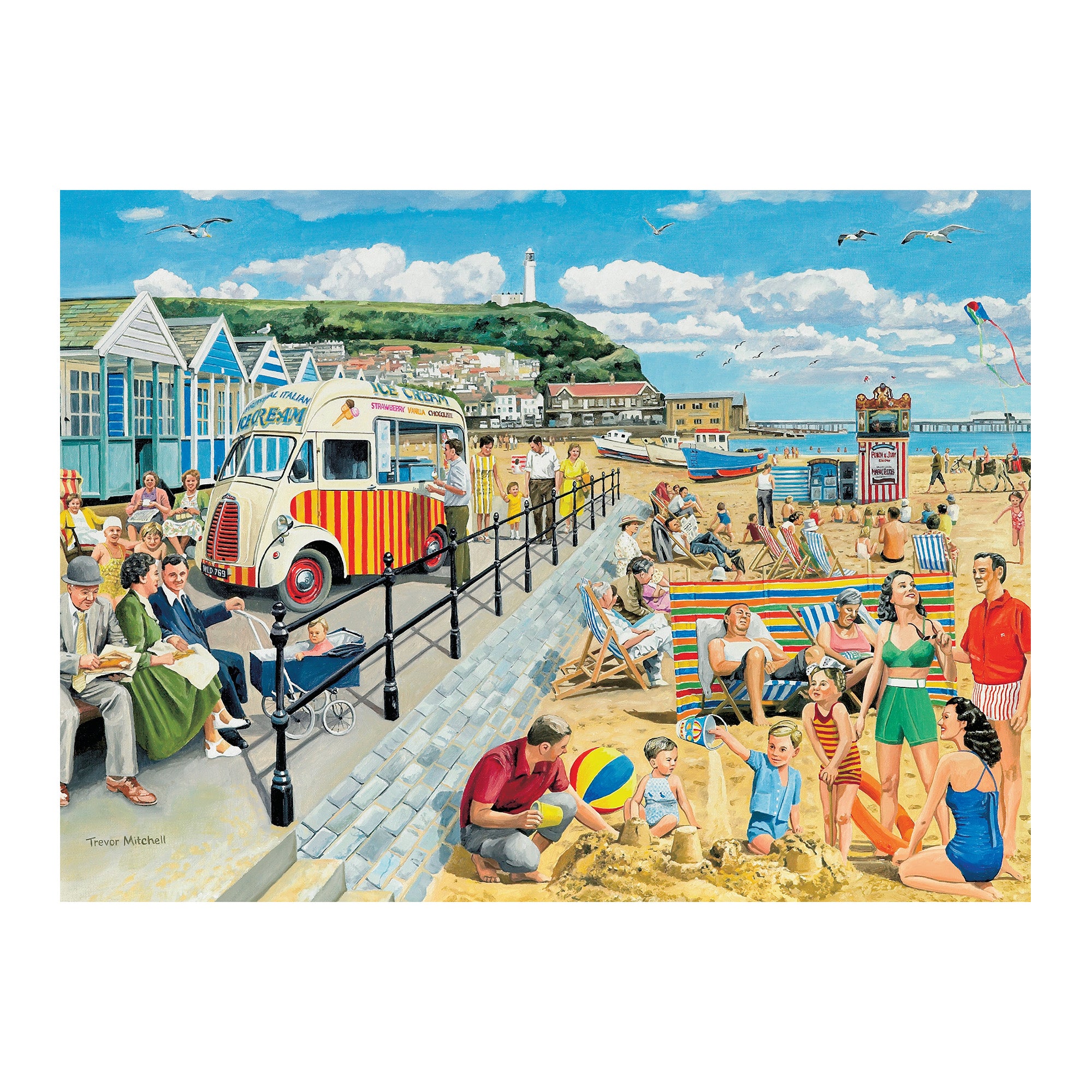 35 piece jigsaw puzzle - Seaside Nostalgia