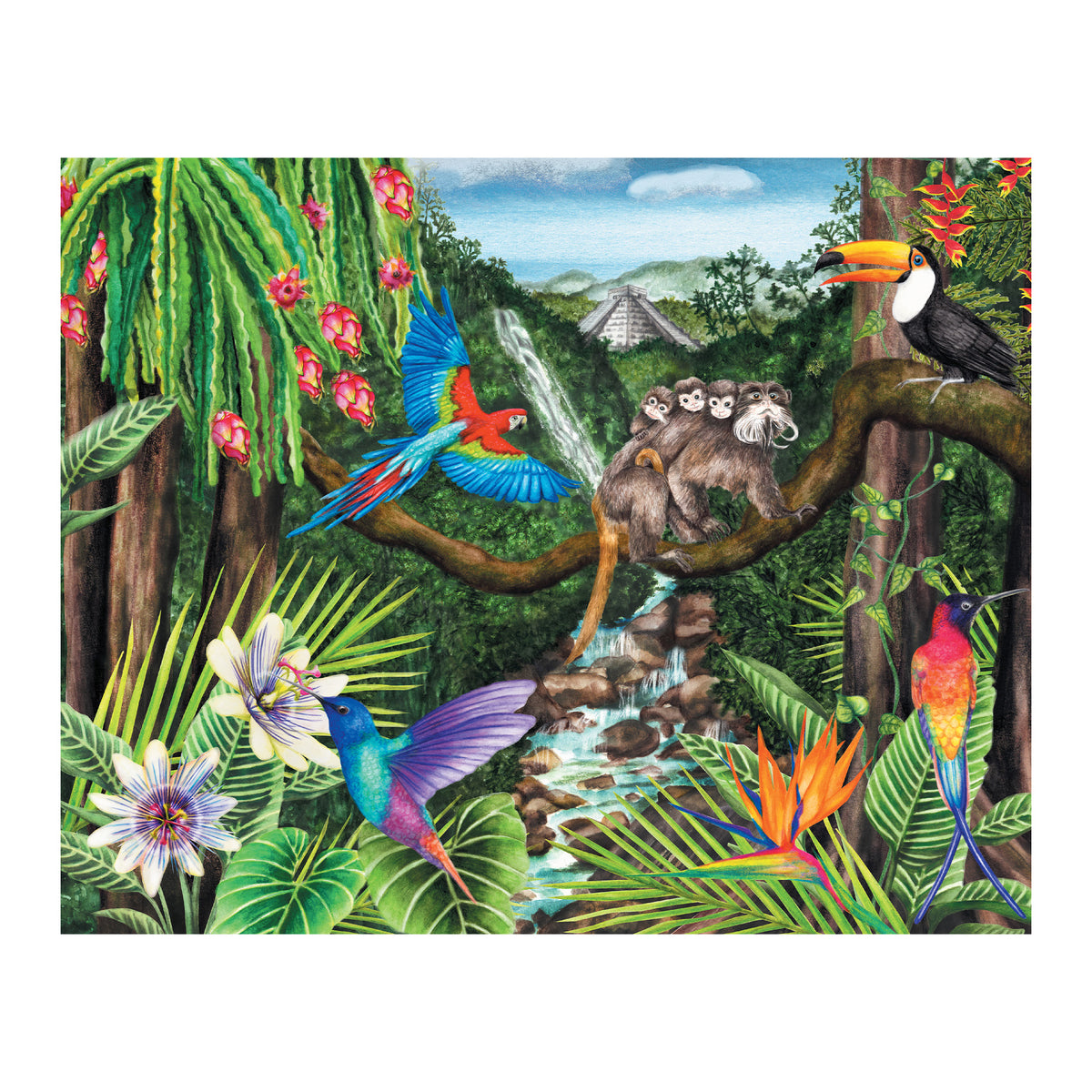 100 Piece Jigsaw Puzzle - Jungle Life - VAT Free