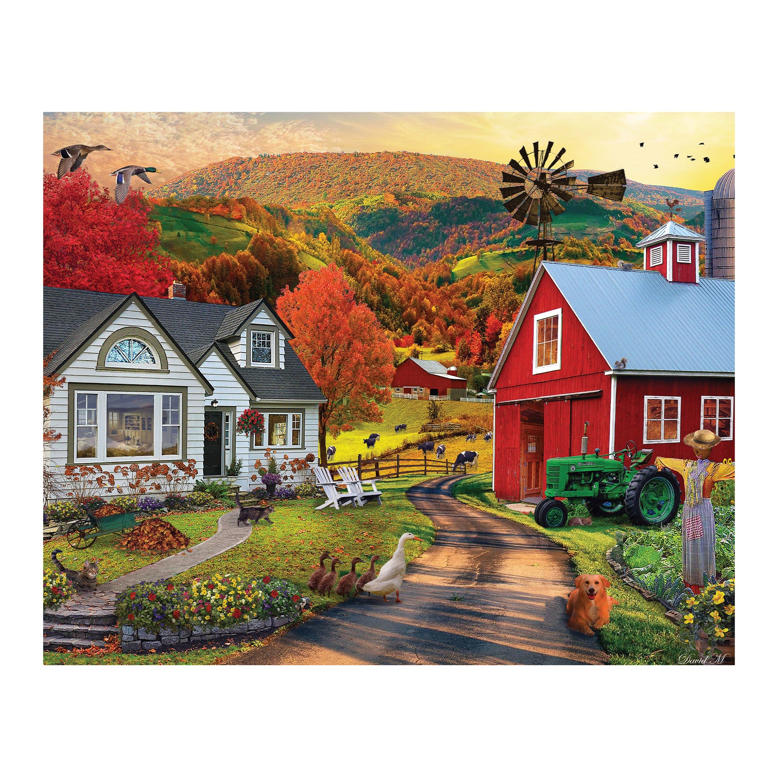 100 Piece Jigsaw Puzzle - Farm Life - VAT Free