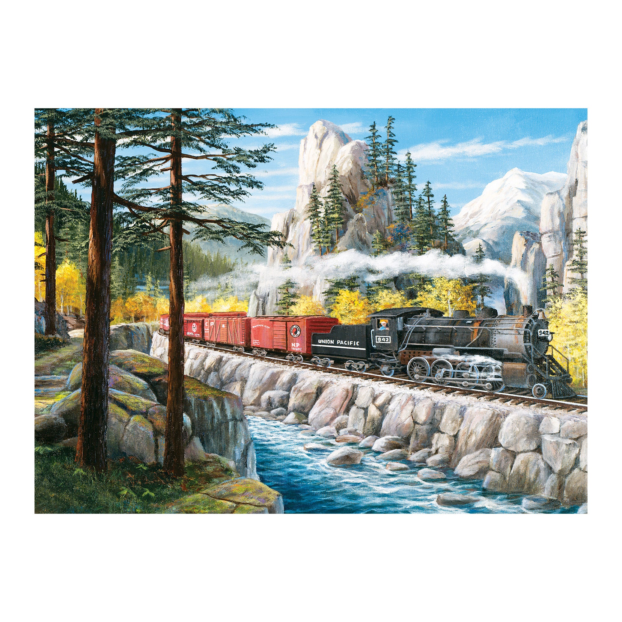 35 Piece Jigsaw Puzzle - Steam Train - VAT Free