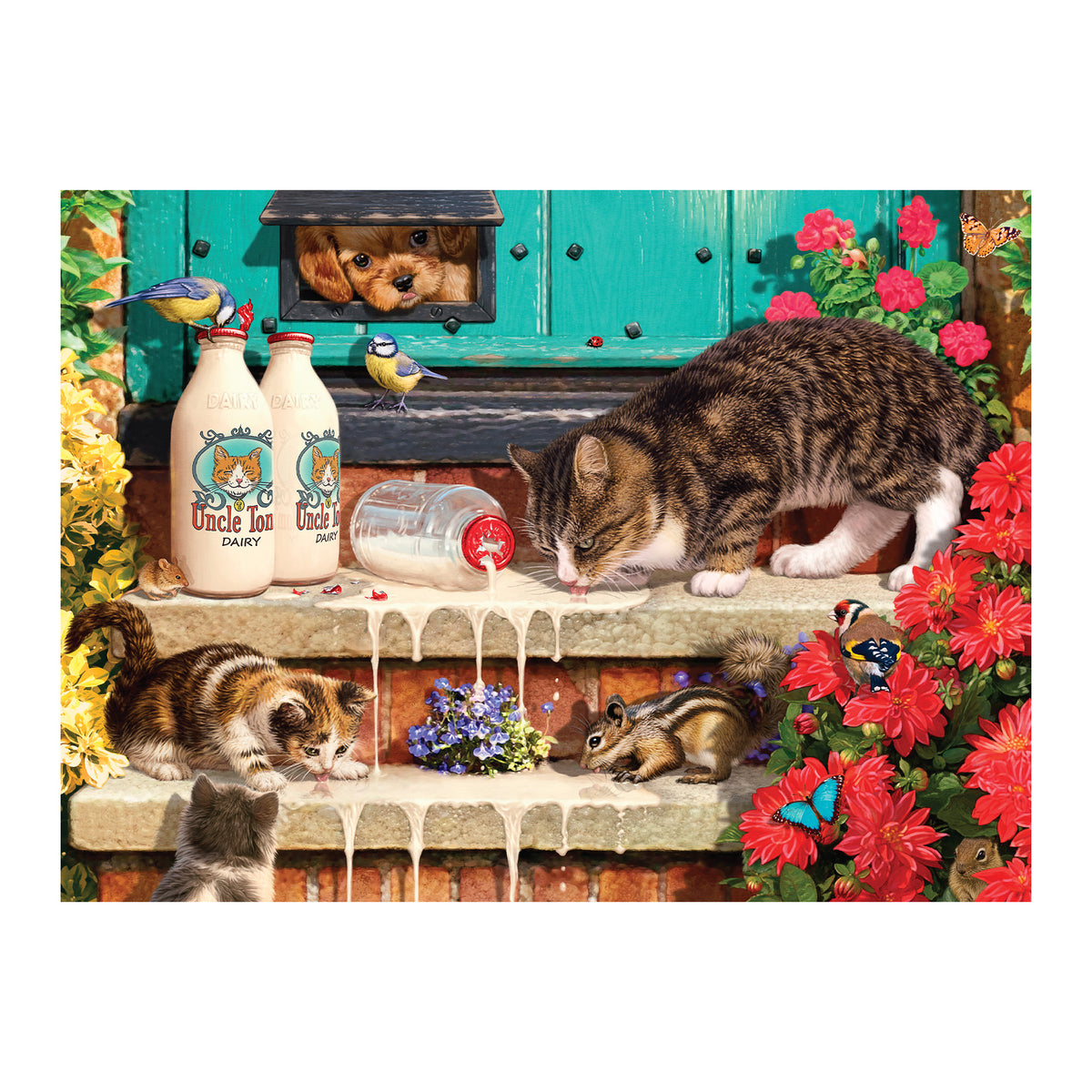 35 piece jigsaw puzzle - Cat&#39;s Whiskers