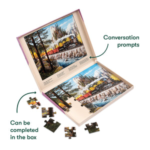 35 piece jigsaw puzzle - Steam Train
