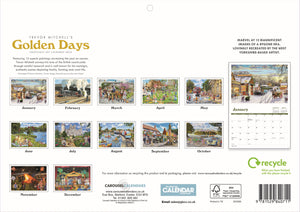 Golden Days calendar 2025 by Trevor Mitchell