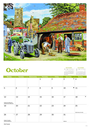 Golden Days calendar, 2026