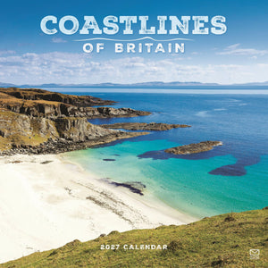 Coastlines of Britain wall calendar 2027