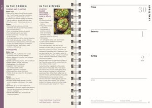 Grow, cook, eat deluxe diary, 2027
