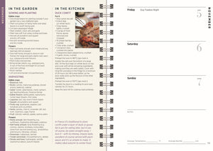 Grow, cook, eat deluxe diary, 2027