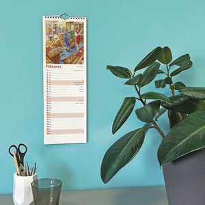 Days Gone By slim calendar, 2027