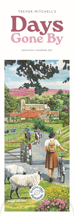Days Gone By slim calendar, 2027