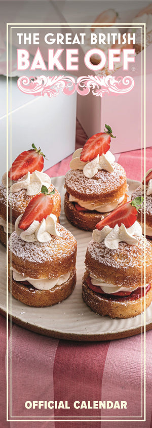The Great British Bake Off slim wall planner 2027