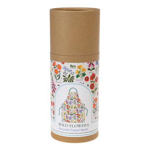 Wildflower recycled cotton apron