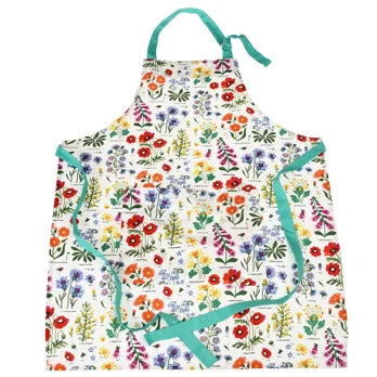 Wildflower recycled cotton apron