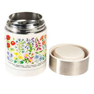 Wildflower stainless steel food flask