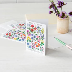 Wildflower notecard pack