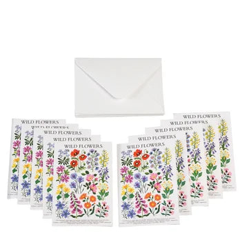 Wildflower notecard pack