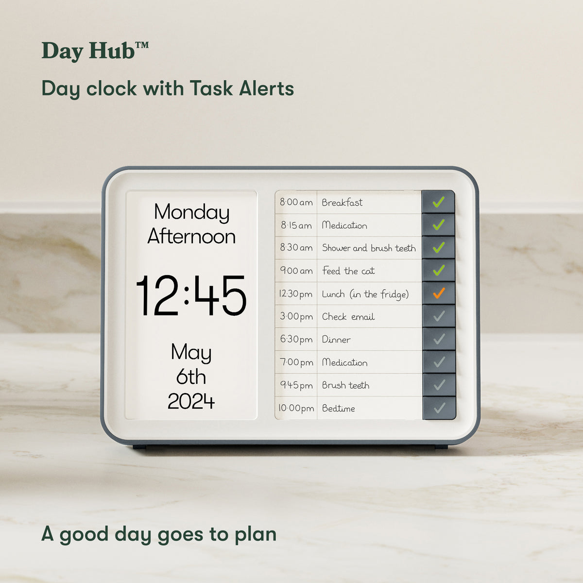 Day Hub day clock - VAT Free