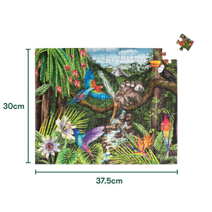 100 piece jigsaw puzzle - Jungle Life