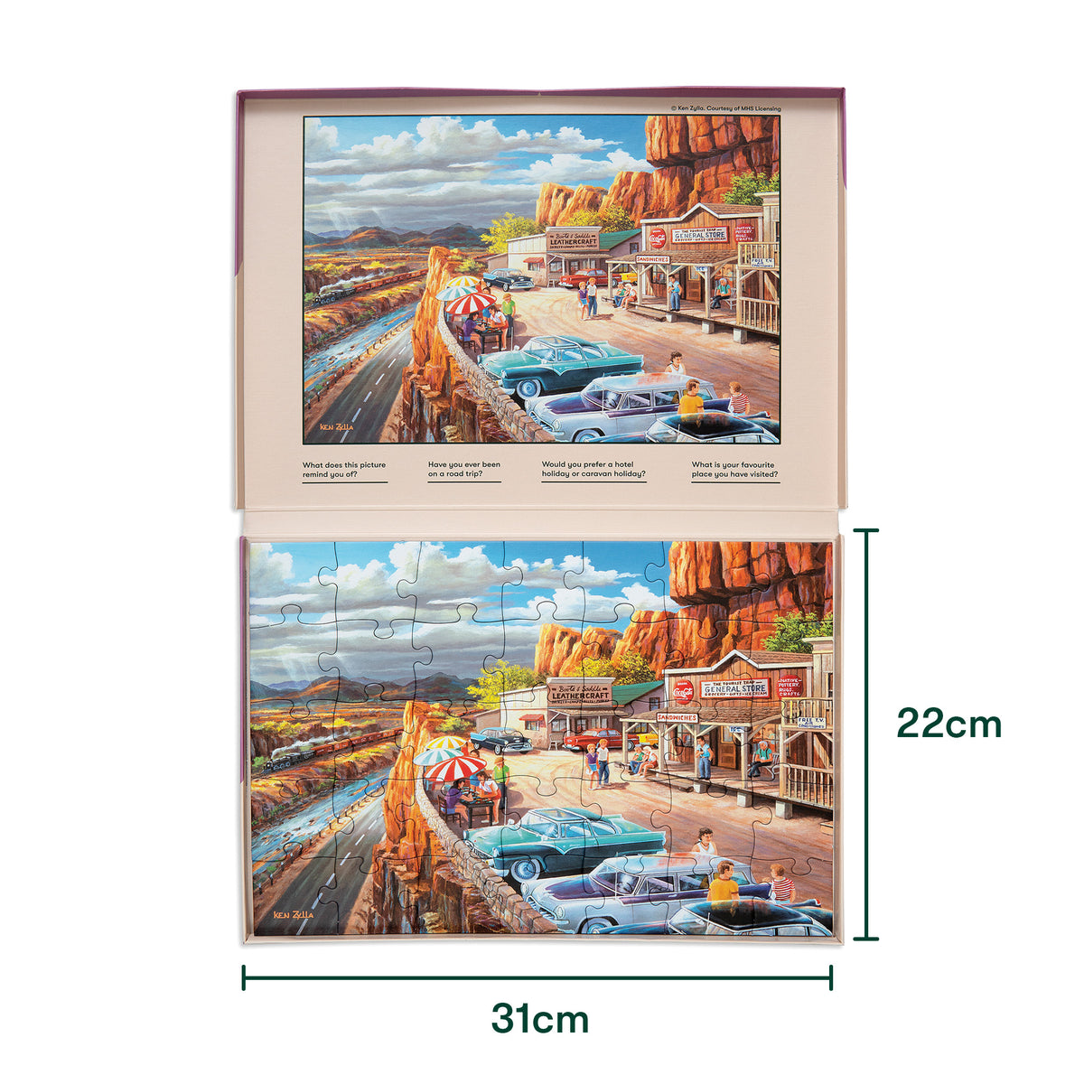 35 Piece Jigsaw Puzzle - Road Trip - VAT Free