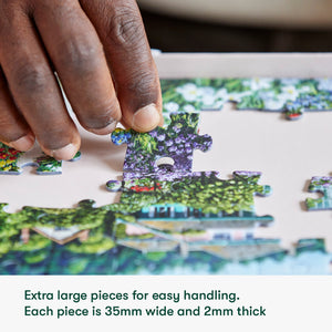 63 piece jigsaw puzzle - Monet's Garden