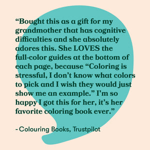 Everyday Joys colouring book