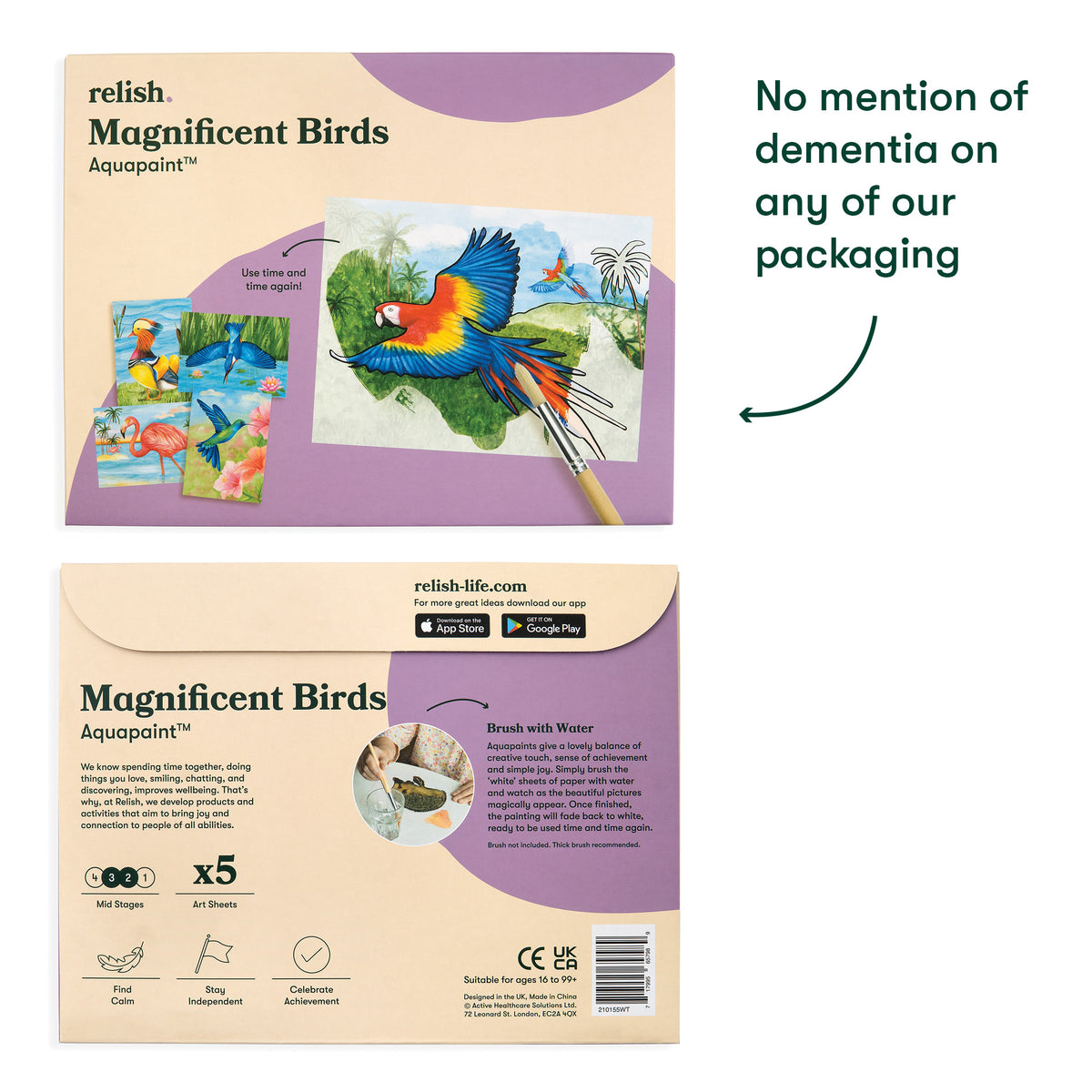 Aquapaint Magnificent Birds - VAT Free