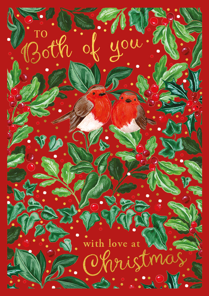 Robins - to both of you - single card