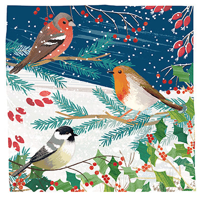 Birds & Berries, pack of 10 cards