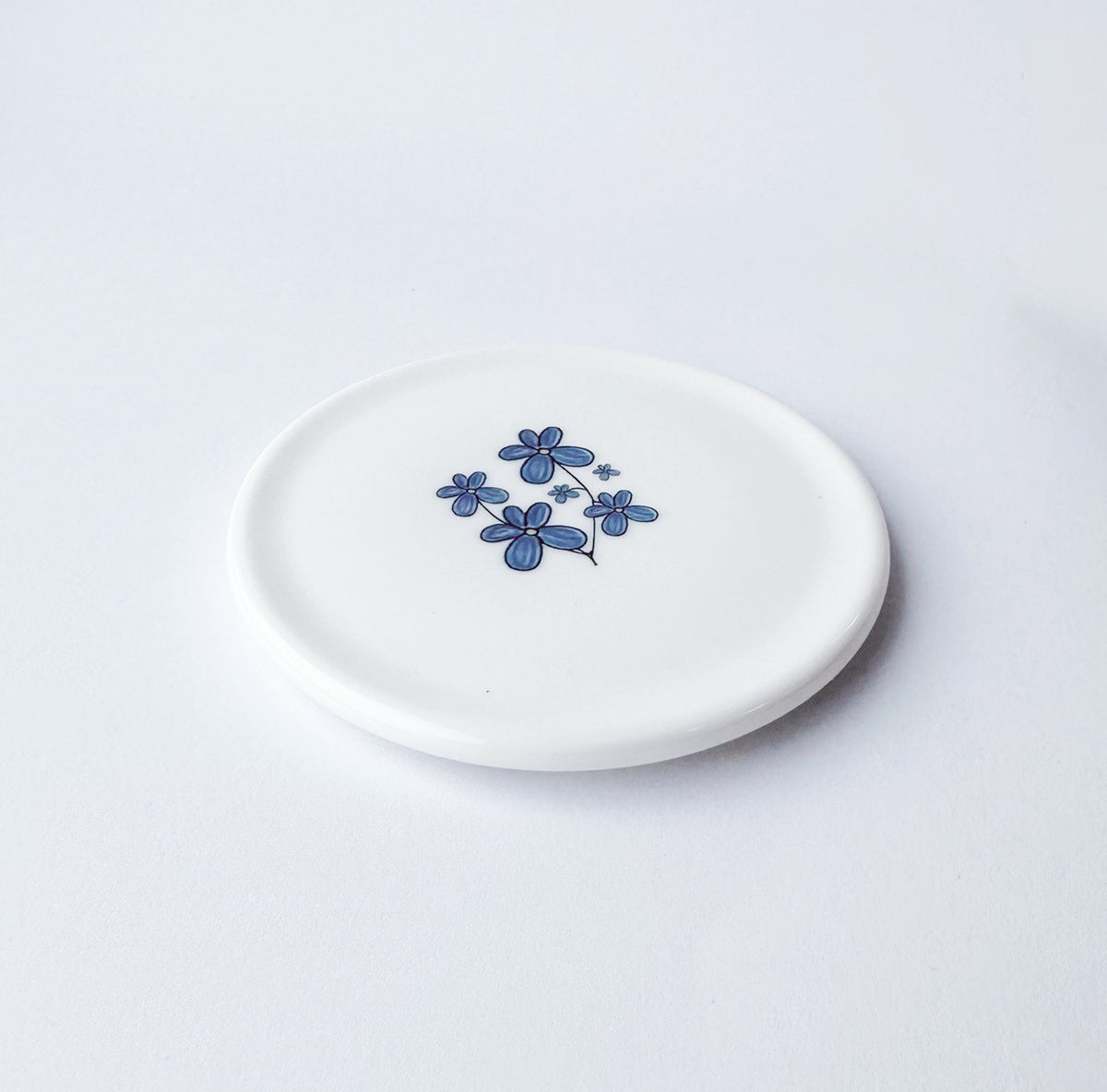 Forget-me-not coaster