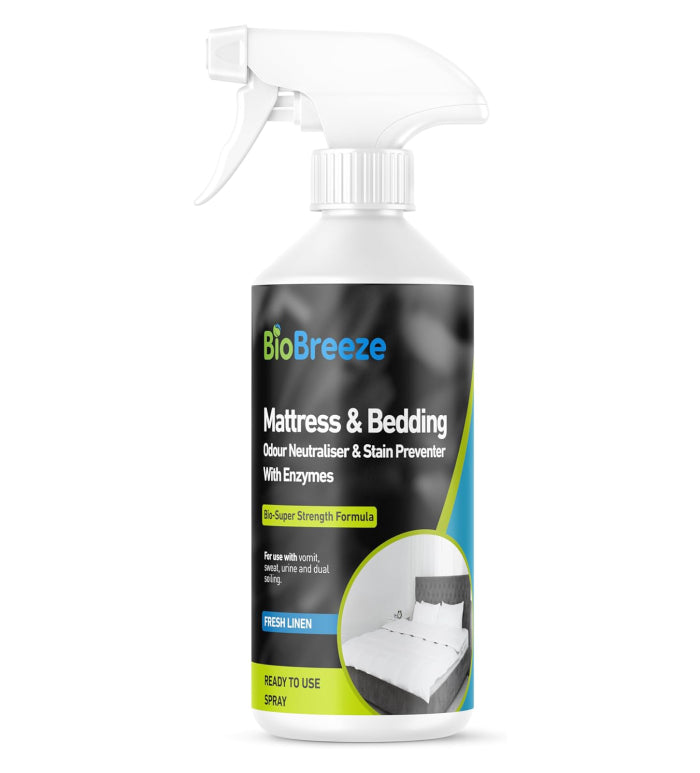 Mattress &amp; bedding enzyme cleaner