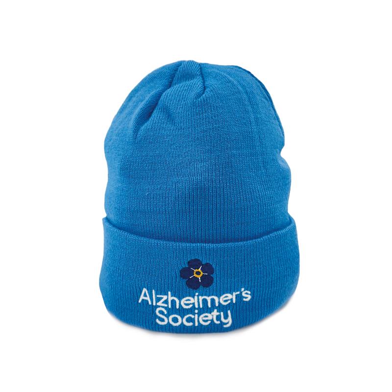 Memory Walk beanie hat - forget-me-not blue