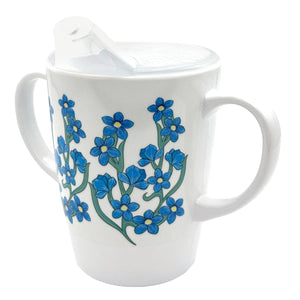Forget-me-not two handled mug