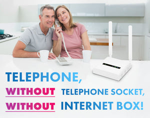 Landline telephone adapter 4G SIM