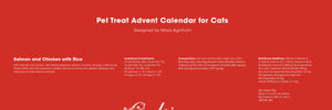 Cat treat advent calendar