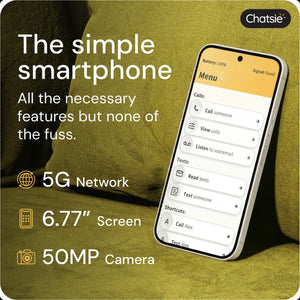Chatsie smartphone - white