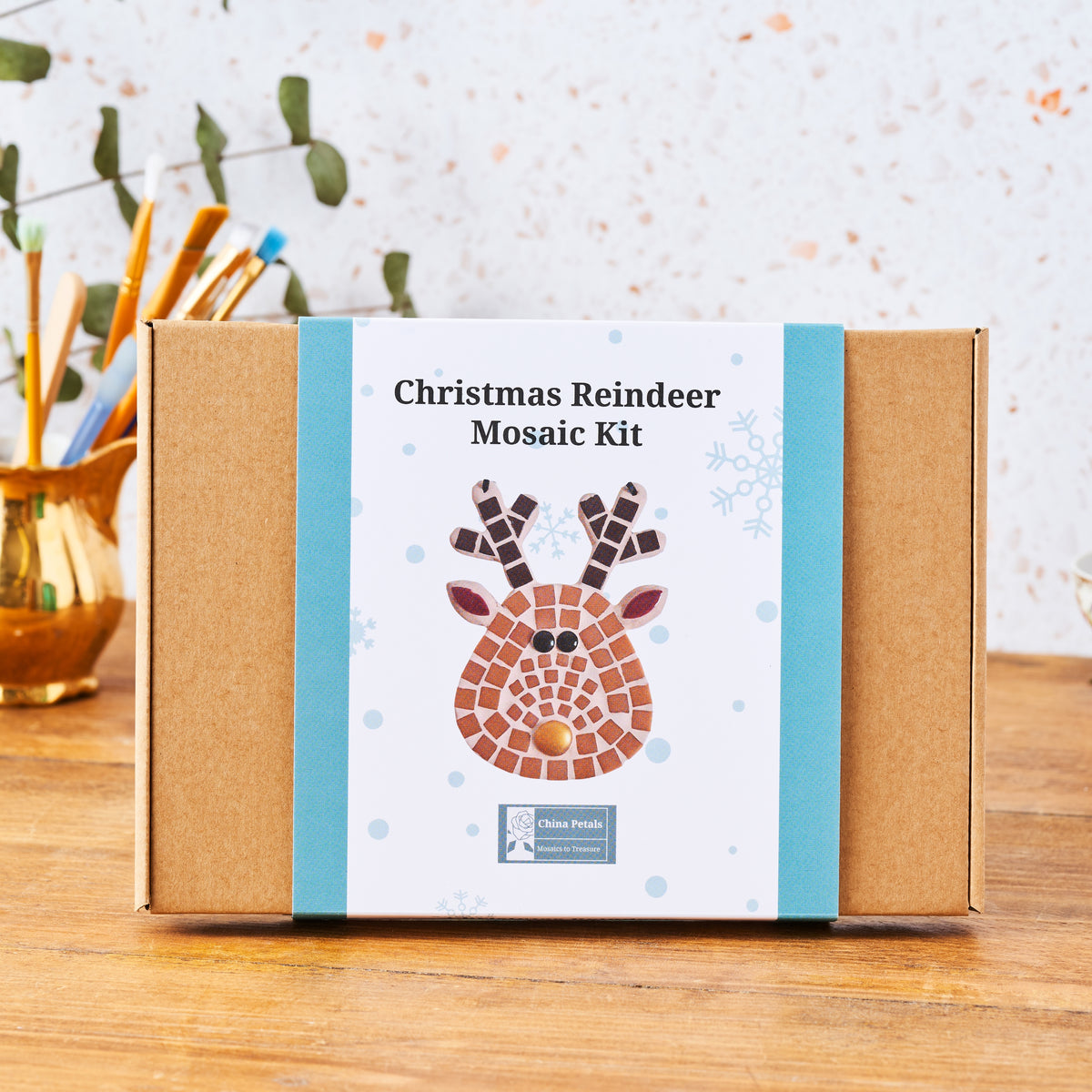 Christmas reindeer mosaic kit - Alzheimer's Society