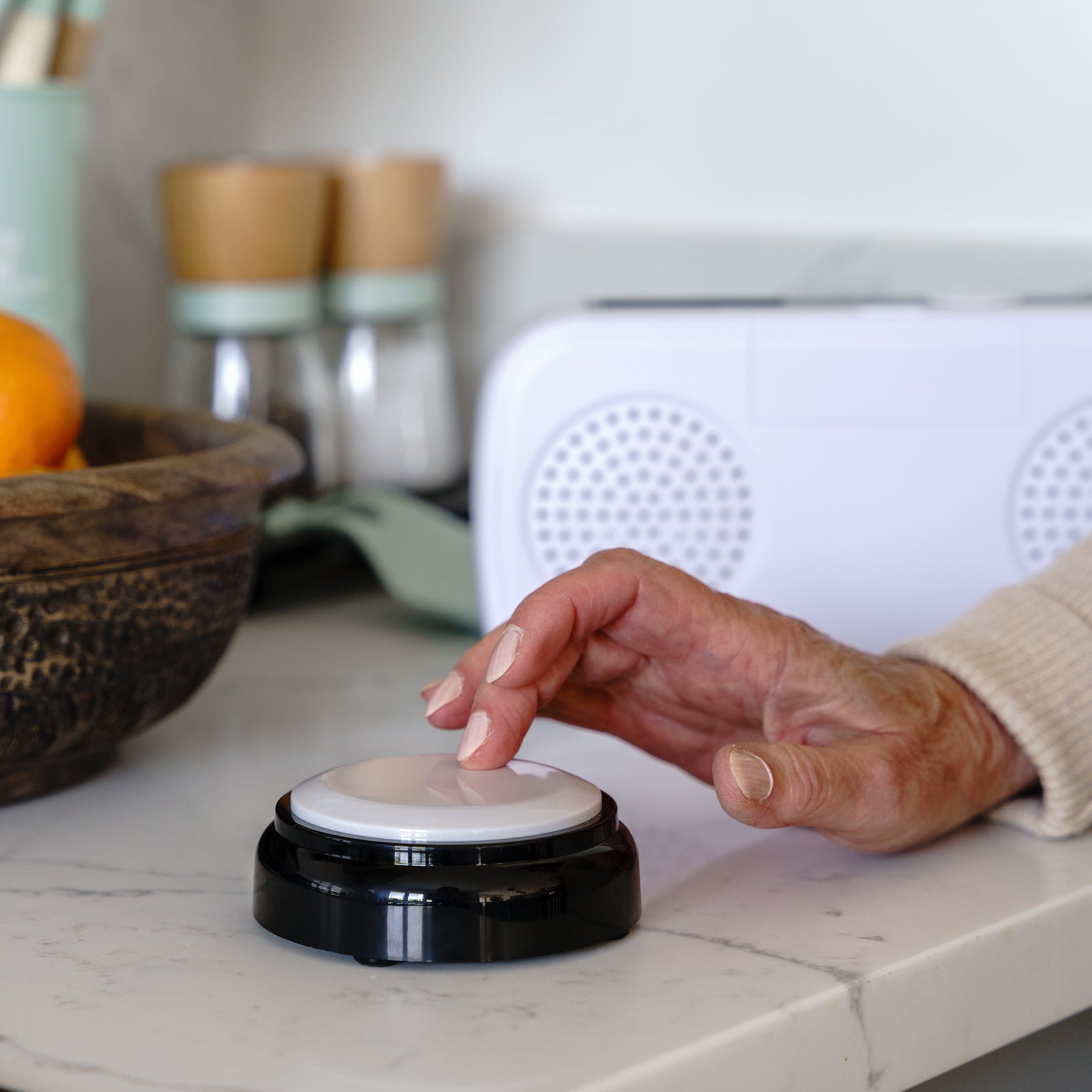 Talking Button clock - VAT free