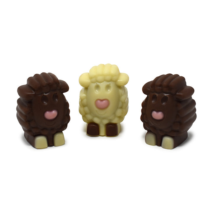 Easter chocolate sheep truffles