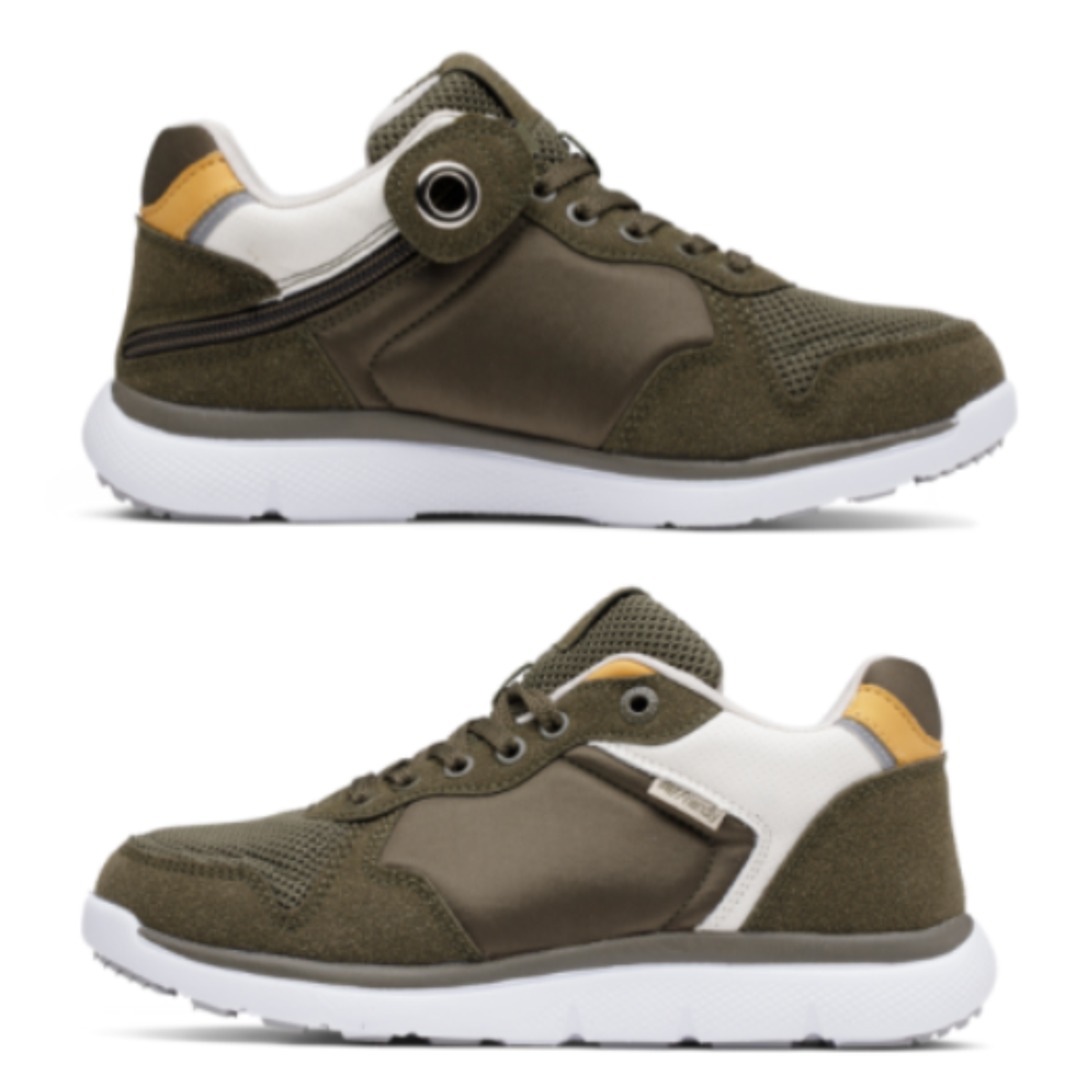 Excursion mid-top khaki shoe - women