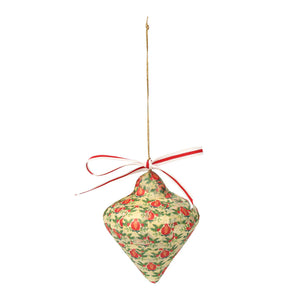 Folklore handmade fabric bauble