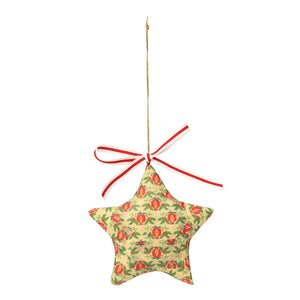 Folklore handmade fabric bauble