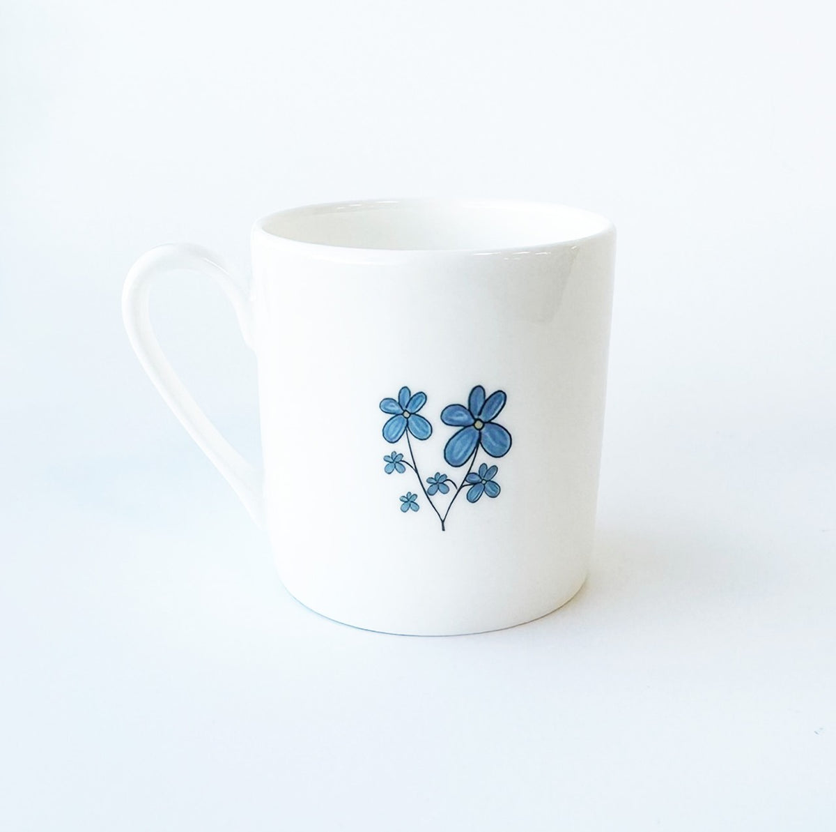 Forget-me-not espresso cup