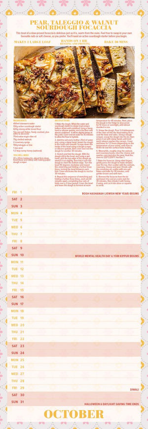The Great British Bake Off slim wall planner 2027