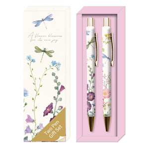 Wildflower gift pen set