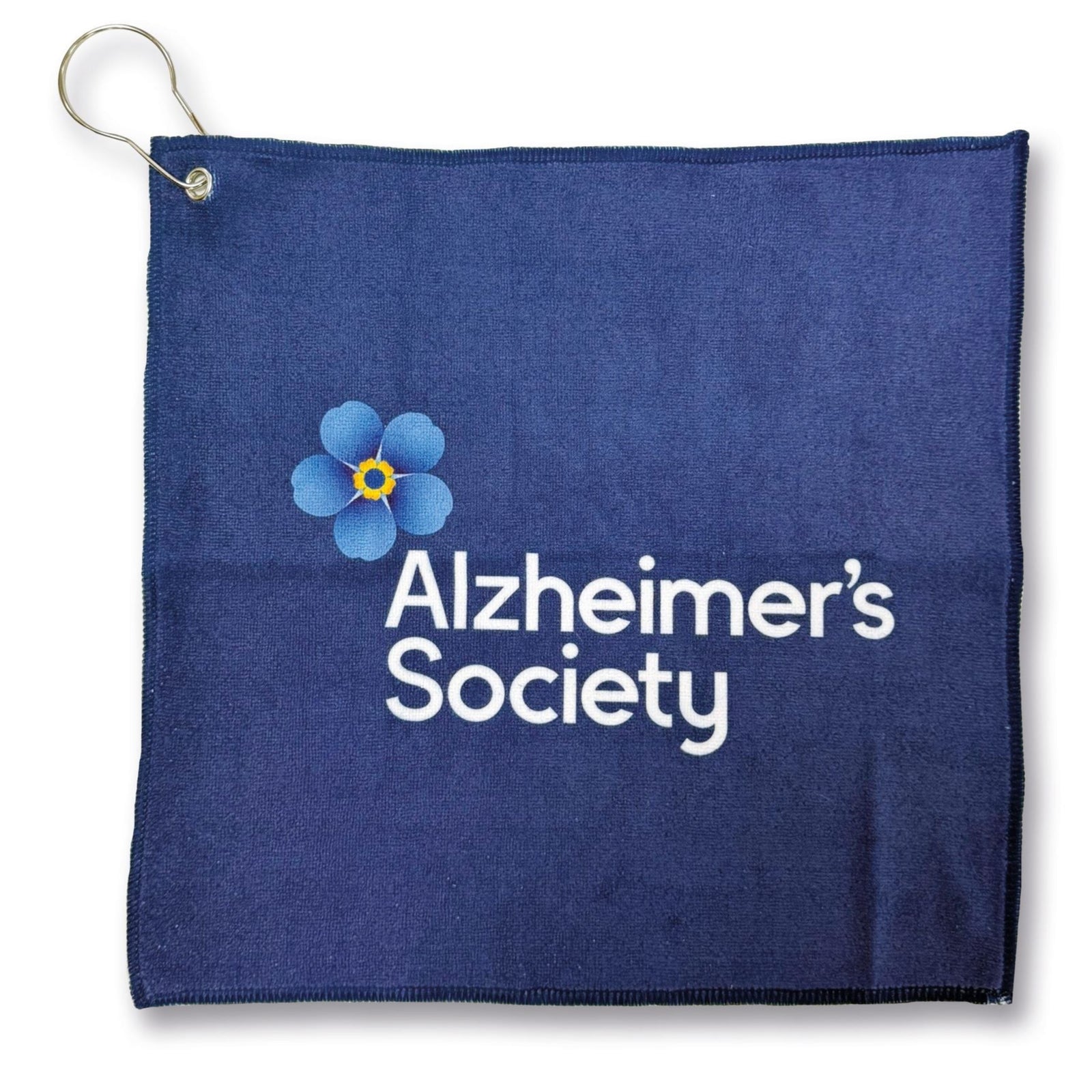Alzheimer's Society branded golf towel