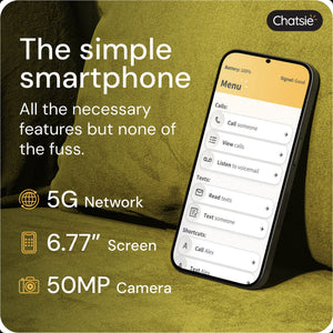 Chatsie smartphone - black