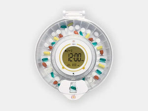 Idem smart reminder clock with clear pill dispenser bundle