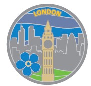 Trek pin badge - London