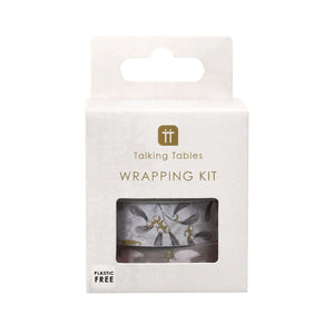 Mistletoe paper wrapping tape - pack of 3