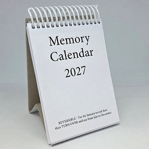 Memory calendar 2027