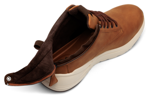 Scout wide-fit tan boot - men